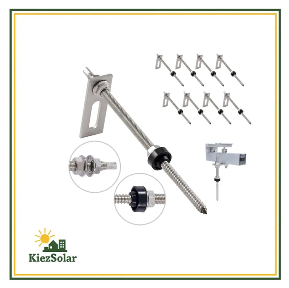 Stockschraubensystem mit Alu-Profil