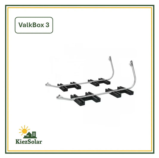 ValkBox 3 Flachdach‑Montagekit