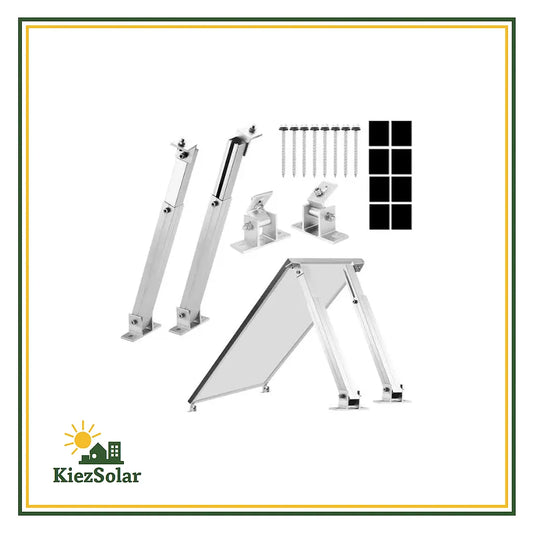 Verstellbare Stützen - Aufständerung für PV-Modul